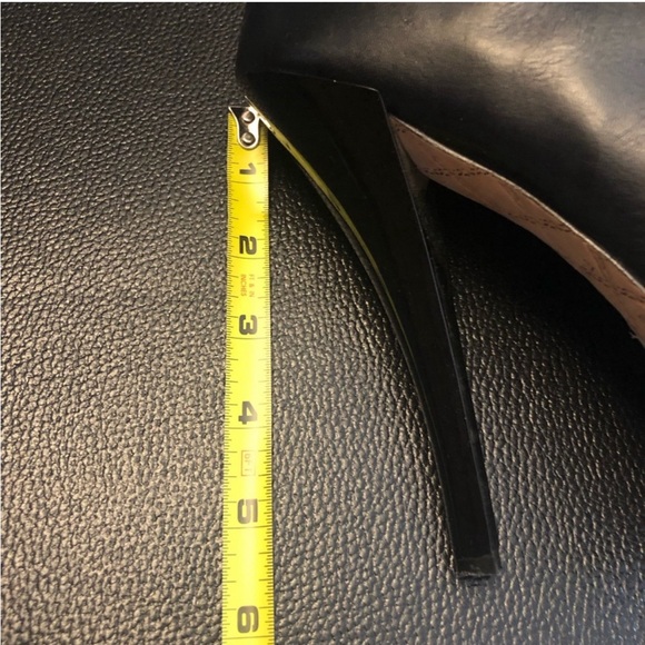 L.A.M.B Gwen Stefani Nathan black leather tassle, platform... - Picture 3 of 5